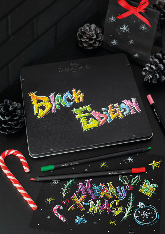 Faber-Castell Buntstifte Classic – 24 Farben, im Metalletui, Ø 3 mm, dreikantig, FSC