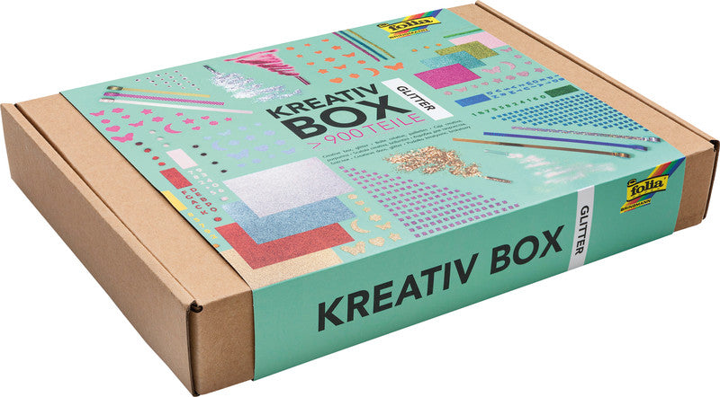 Folia Glitter – Kreativbox – 900-teilig – ab 3 Jahren