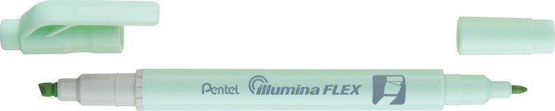 Pentel Illumina Flex Textmarker Dual-Tip Hellgrün