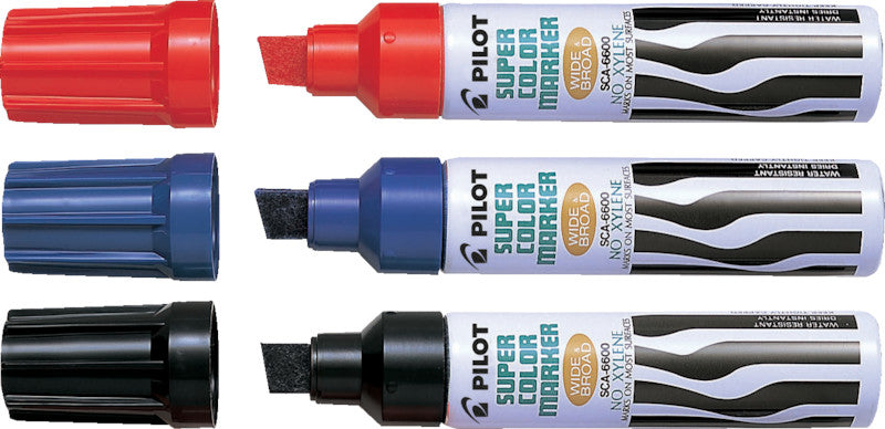 Pilot Permanent Marker – rot
