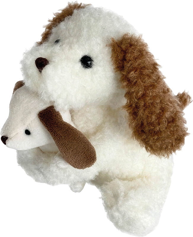 Egmont Plüschtier Hund Nafi mit Baby – 20 cm – Mehrfarbig