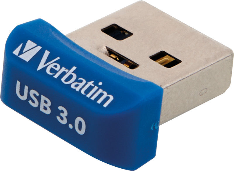Verbatim Nano USB-Stick – 64 GB, USB 3.0, silber