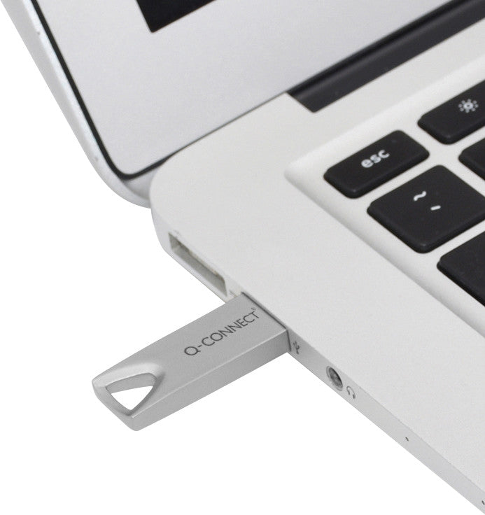 Q-CONNECT USB-Stick – 32 GB, USB 2.0, wiederbeschreibbar
