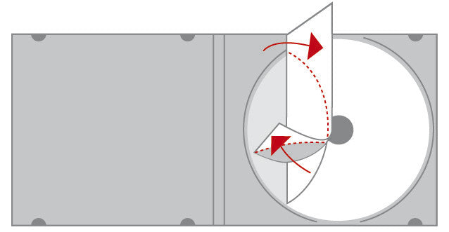 HERMA CD-/DVD-Etiketten, Ø 78 mm, weiss, Papier, permanent, 60 Etiketten (10 Blatt)