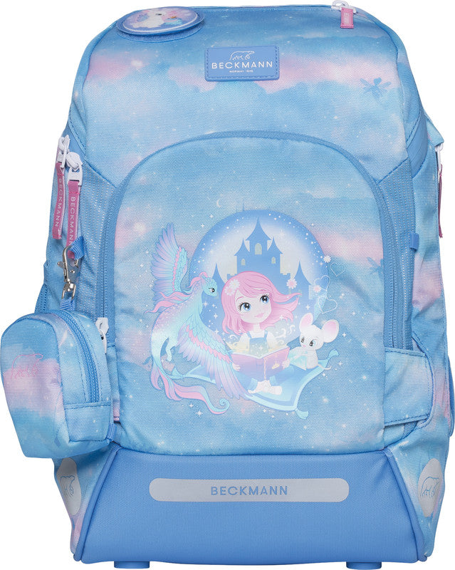 Beckmann Schulrucksack Active Air Flx – Fairytale – 26,0×39,0×22,0 cm – Recycelte Materialien