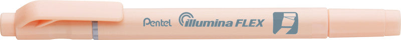Pentel Illumina Flex Textmarker Orange – Dual-Tip