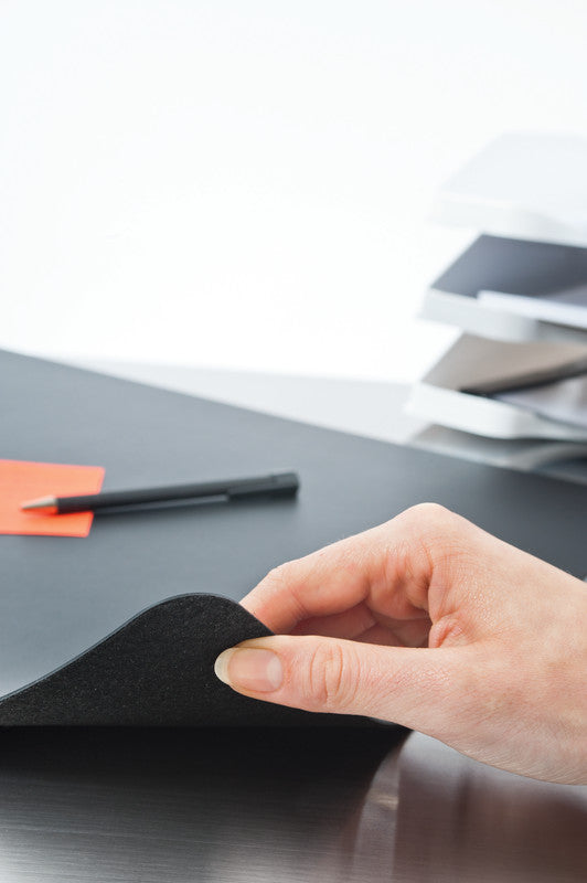 Kolma Schreibunterlage Undercover Selection – schwarz – 700 × 500 mm – Kunststoff, rutschfest