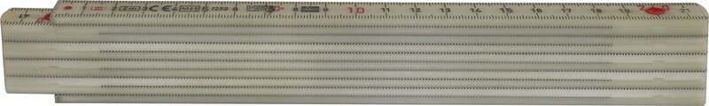 Longlife Doppelmeter, Kunststoff, Grau, Doppelmeter Eco