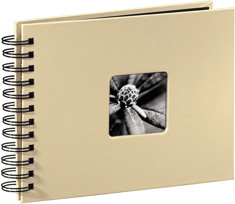 Hama Fotoalbum Wiro Fine Art – taupe, mit Pergaminzwischenblättern, Papier, 240 × 170 mm
