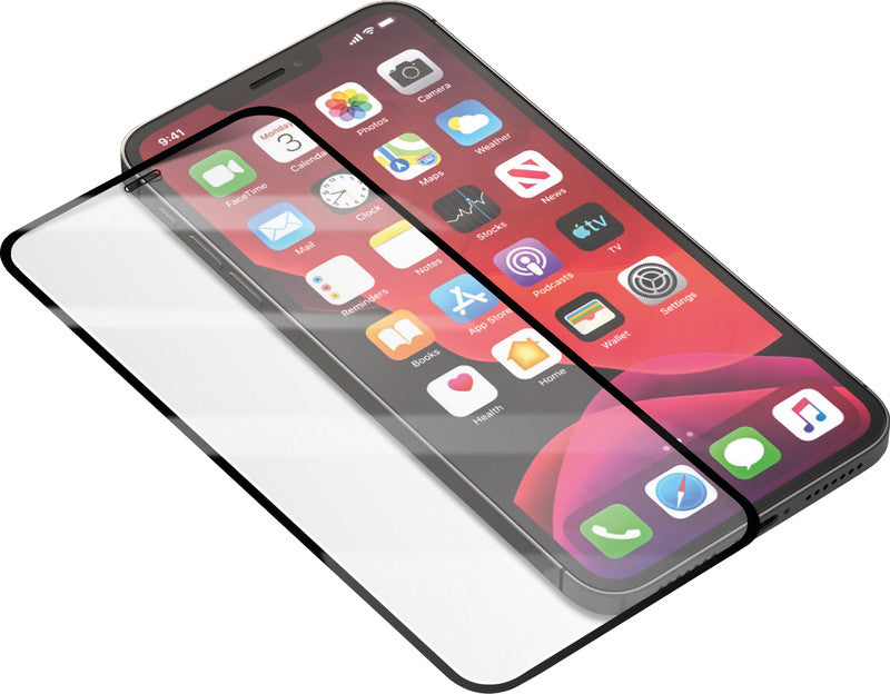 Mocolo Panzerglas-Displayschutz – für Apple iPhone 12/12 Pro – Transparent – Anti-Fingerabdruck-Beschichtung