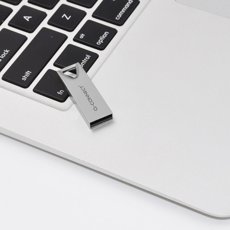 Q-CONNECT USB-Stick – 8 GB, USB 2.0, silber