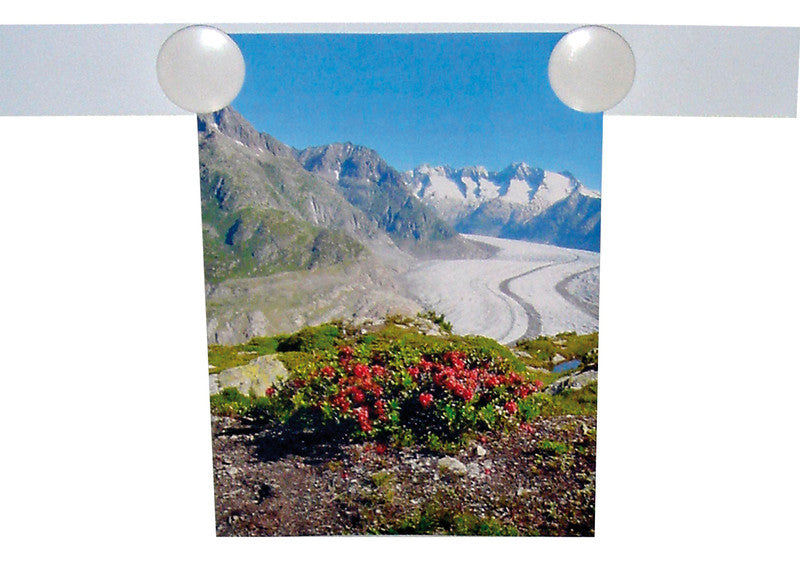 Booffice Starter-Kit, magnetisch, inkl. Metallband, selbstklebend, 10 Magnete – für Whiteboards