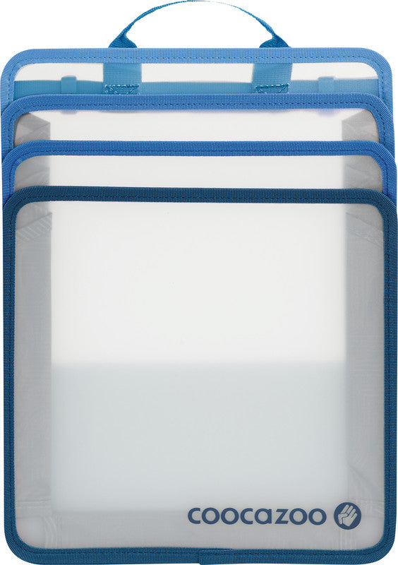 Coocazoo Sammelmappe, Kunststoff, blau, 25,5 × 33 cm