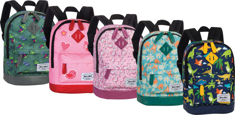 Bestway Kindergartenrucksack – Pony – Rosa/Fuchsia – 21,0 × 29,0 × 13,0 cm