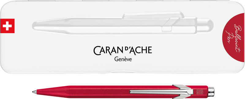 Caran d-Ache Caran d'Ache Kugelschreiber – farbig sortiert, Aluminium