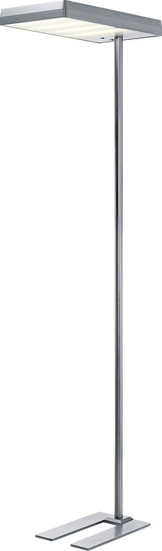 Hansa Stehleuchte – 4000 K neutralweiss, 3685 lm, silber