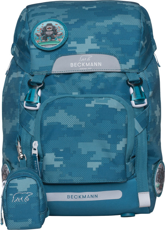 Beckmann Classic Schulrucksack 1st – 6-teilig – Jungle Game