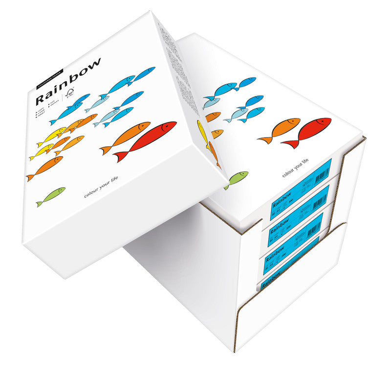 Scaldia Kopierpapier – A4, 80 g/m², Blau – für Inkjet/Laser/Kopierer – FSC – 500 Blatt