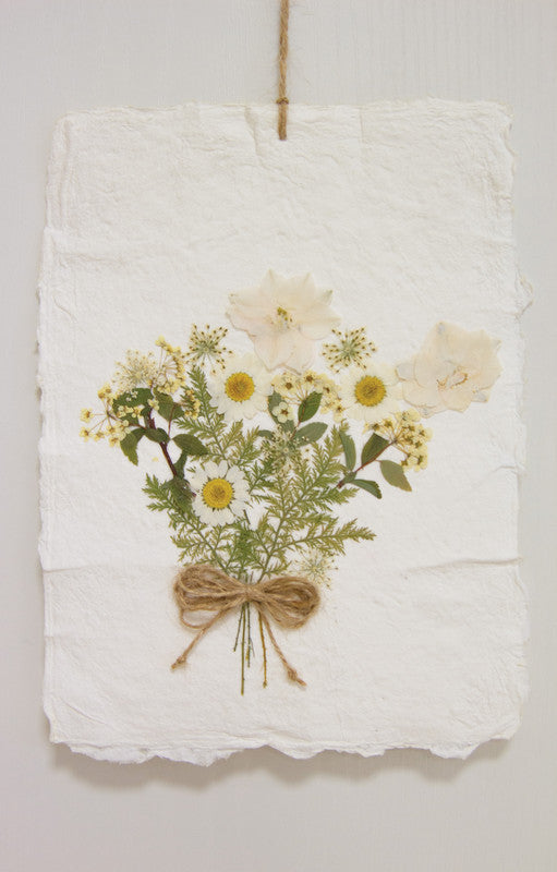 Stafil Getrocknete gepresste Blumen – Hellrosa, 130 × 180 mm, 1 Stück – zum Verzieren