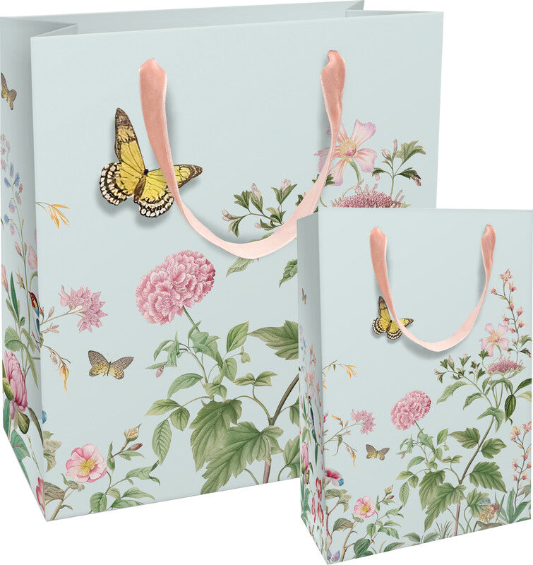 Braun + company Tragetasche – Vintage Romance – mit Ripsband, matt – 260 × 360 × 130 mm