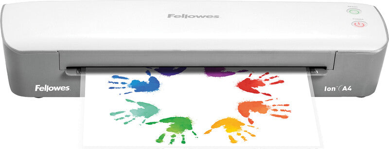 Fellowes Ion Laminiergerät A4 – Heisslaminator, bis 125 µm, 2 Rollen, 300 mm/min