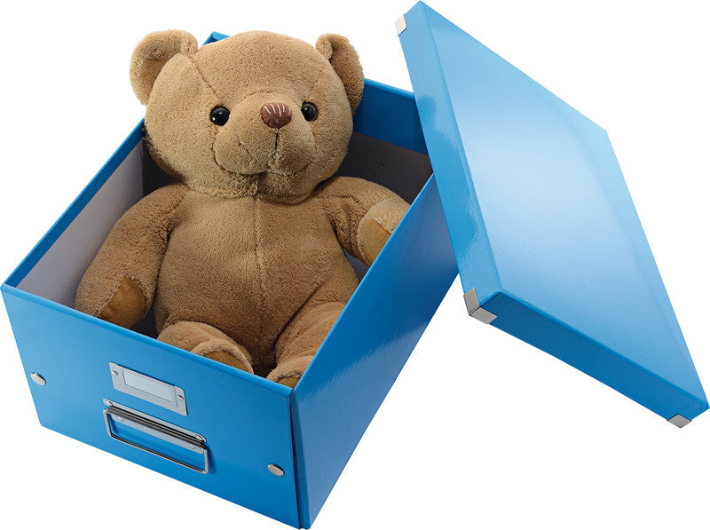 Leitz Click&Store Aufbewahrungsbox – blau, MDF, Kunststoff (PP)