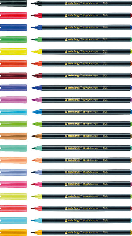 Edding Pinselstift, Strichbreite 0,5–5 mm, 1 Stk.