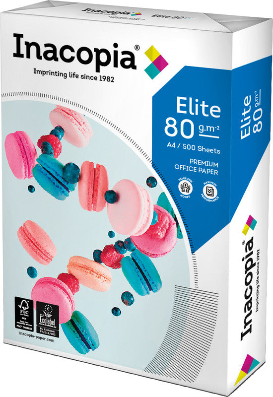 Papyrus Kopierpapier – A4, 80 g/m², CIE 171 – für Inkjet/Laser/Kopierer – FSC – 500 Blatt
