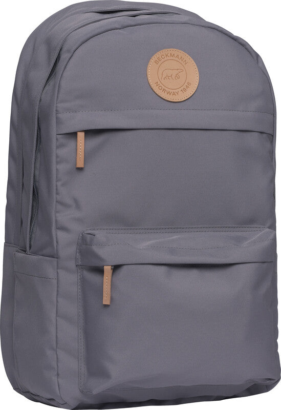 Beckmann College Rucksack – Stahlgrau – 30,0×53,0×22,0 cm – Recycelte Materialien