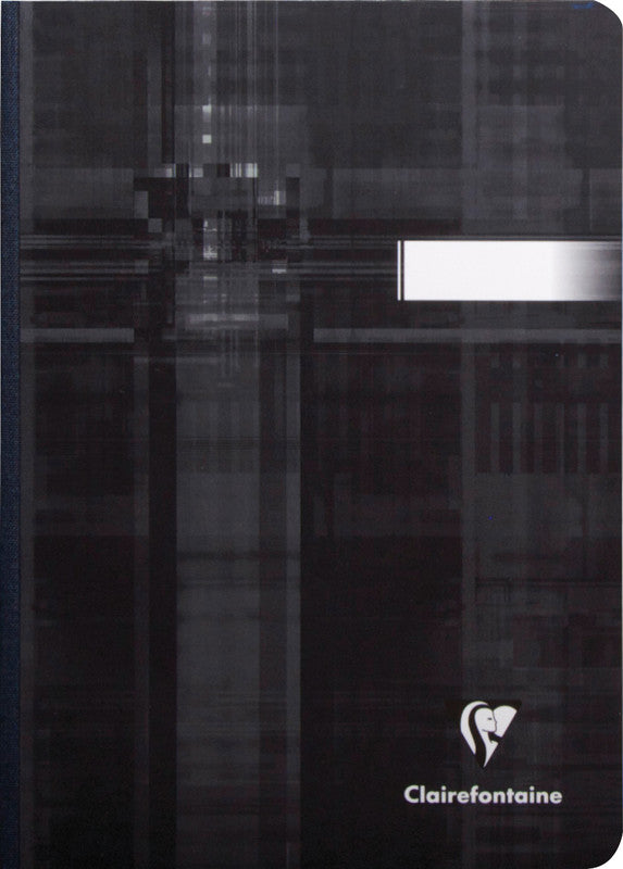 Clairefontaine Notizheft, A5, liniert, Leinenrücken, Karton, 192 Seiten, 90 g/m² – sortiert