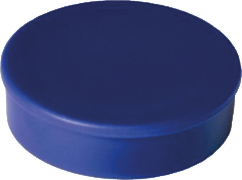 Berec Tafelmagnete – Ø 30 mm – 10 Stück, Blau, Haftkraft 1,02 kg