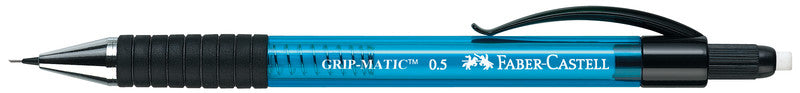 Faber-Castell Grip Matic Druckbleistift – 0,7 mm, Kunststoff, Blau