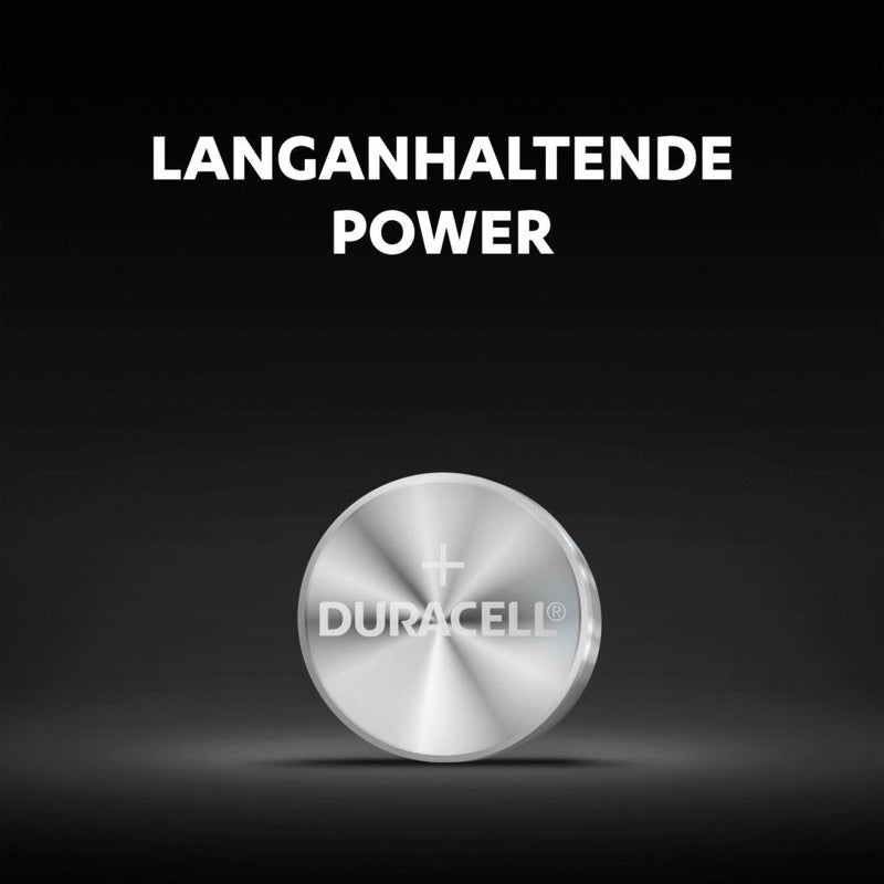 Duracell SR54 Akku 1,5 V 80 mAh 0,12 Wh Silberoxyd – für Uhren, Taschenrechner, medizinische Geräte