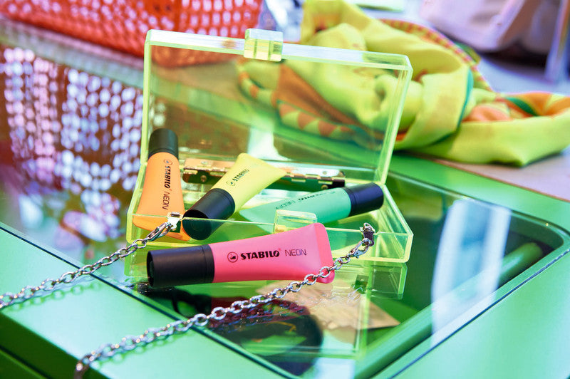 STABILO Textmarker Magenta – Keilspitze, 2–5 mm