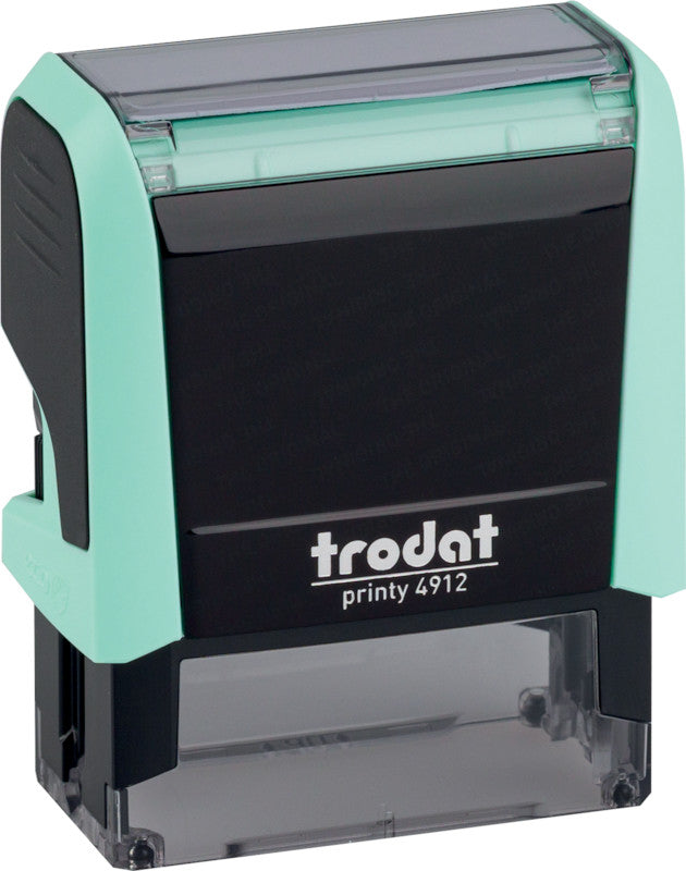 Trodat Motivstempel Printy 4912 – Text: zum Selbersetzen, selbstfärbend, 47 × 18 mm