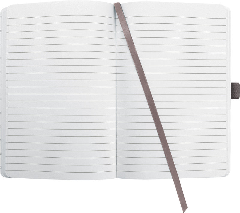 Sigel Notizbuch A6, liniert, Fadenheftung, 174 Seiten, perforiert, 80 g/m² – braun