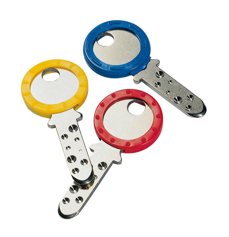 Rieffel Schlüsselkappe – assortiert, Kunststoff, Ø 25 mm