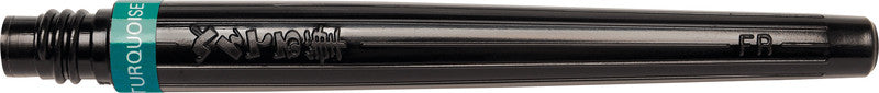 Pentel Pinselstift-Nachfülleinheit – türkis, wasservermalbar, geruchsarm, 1 Stk.
