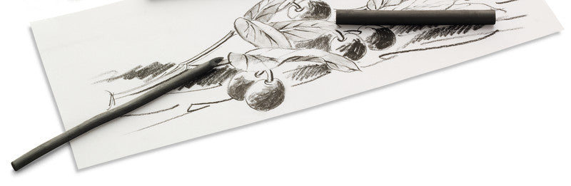 Faber-Castell Zeichenkohle – Schwarz, Ø 5–8 mm, geruchsarm