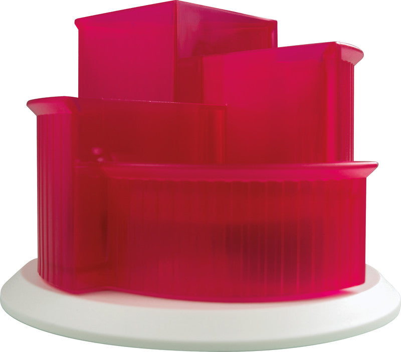 Helit Drehbarer Multiköcher – 140 × 140 × 112 mm
