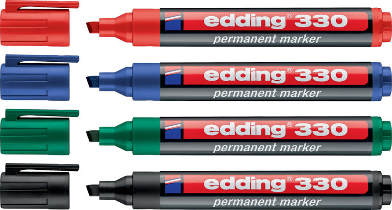 Edding Permanent Marker – blau, 1er
