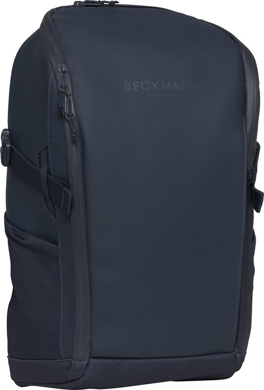 Beckmann Street Go – Notebook-Rucksack – für 16"-Notebook, 26 l, rPET, dunkelblau, USB-Anschluss