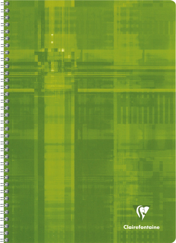 Clairefontaine Spiralheft A4, liniert, 50 Blatt, 50 g/m² – sortiert