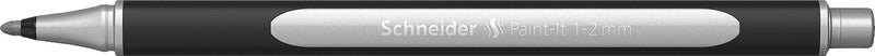 Schneider Schreibgeräte Paint-It Filzstift Metallic – 1–2 mm, Silber