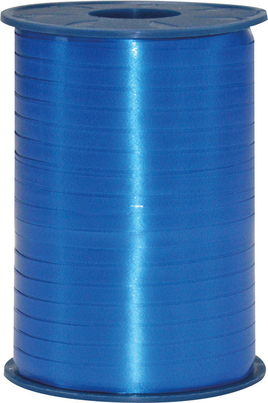 Präsent Geschenkband – America – 100% recycelt, Kunststoff – 10 mm × 250 m – Royalblau