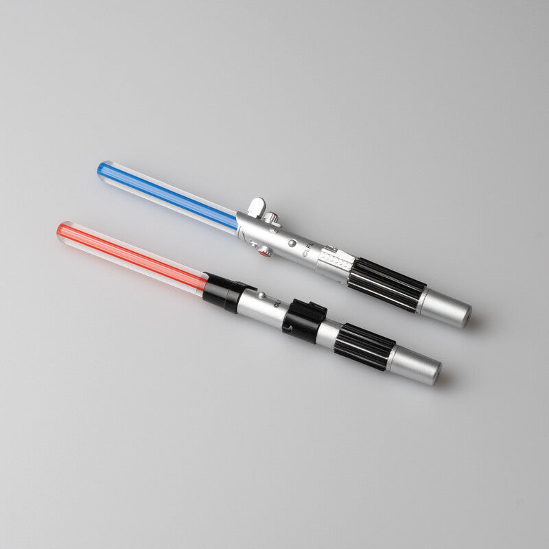 Star Wars Laserschwert – Tintenroller, Schwarz, mit Kappe, Kunststoff, sortiert – 2 Stk.