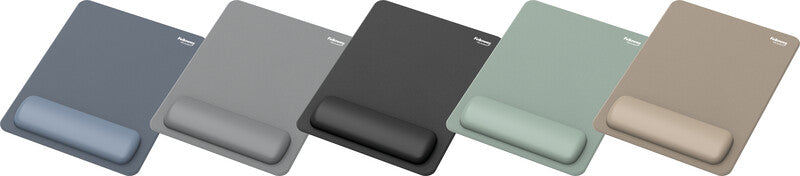 Fellowes Mausmatte mit Handgelenkauflage – Breyta XL – für Maus – HEX-Cushion – 280×210×17,5 mm