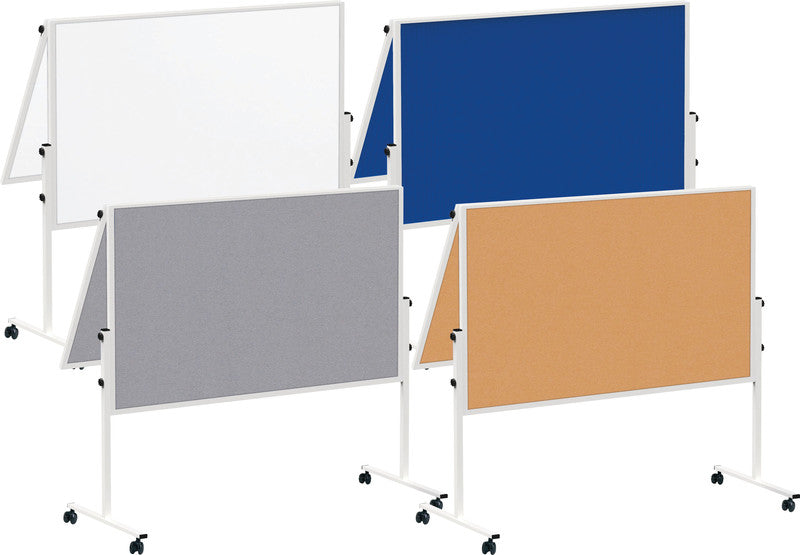 MAUL Pinnwand – Papier – 120 × 150 cm, weiss