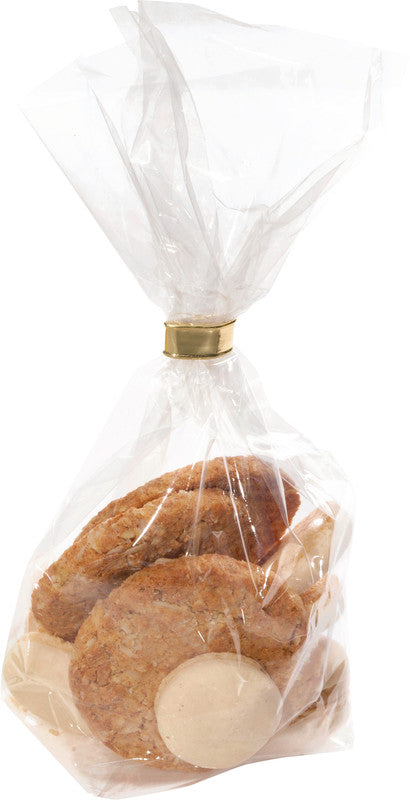 Folia Geschenkbox – mit Flachboden, transparent – 60 × 100 mm