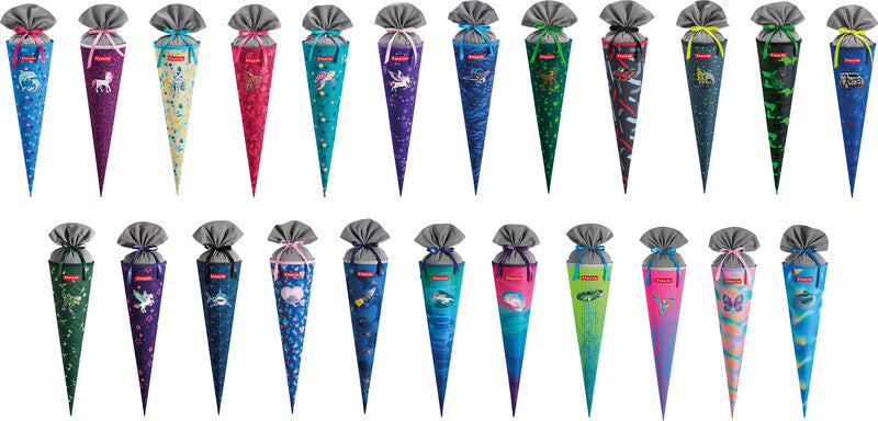 Step by Step Schultüte 70 cm × Ø 18 cm, 5 l – Motiv Polizeiauto Cody – Serie SPACE – rPET